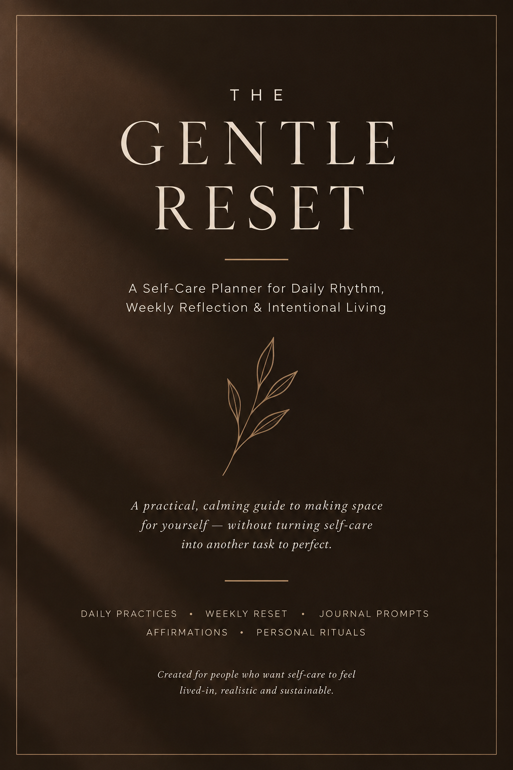THE GENTLE RESET